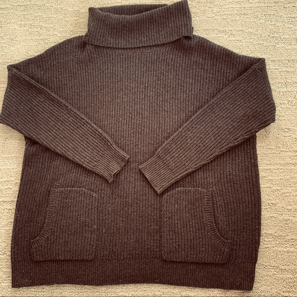360 Cashmere Sweaters - 360 CASHMERE/WOOL  TURTLENECK SWEATER